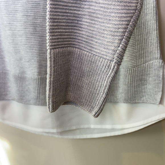Hilary Radley || Layered Look Sweater; Ribbed Texture; Size S/CH - Picture 9 of 14